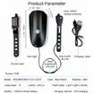 Bike Light with Loud Bike Horn, Rechargeable Bicycle Light Waterproof Cycling Lights, Bicycle Light Front with Loud Sound Siren, 3 Lighting Modes 2 Sounds