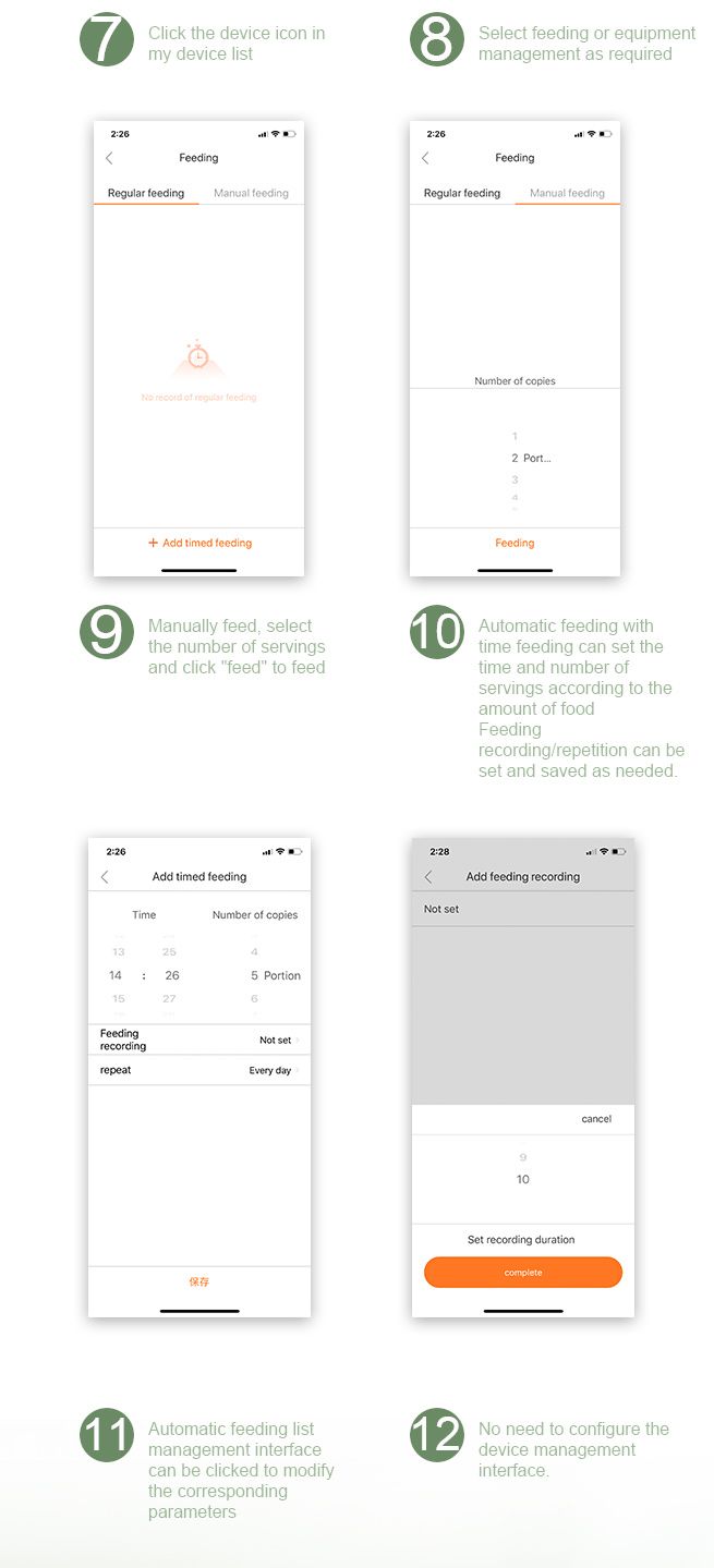 Petscene 6L Automatic Pet Feeder Dog Cat Feeder Food Dispenser with