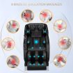 HOMASA Luxury Full Body Massage Chair Zero-Gravity Kneading Shiatsu Massager w/ Touch Control