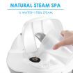Maxkon Home High Pressure Carpet Floor Window Steam Cleaner Mop White