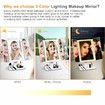 2021 NEW Makeup Mirror 1x/2x/3x Magnification with 68LED Trifold Mirror