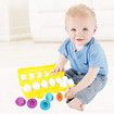 12 Matching Eggs Educational Color & Shape Recognition Sorter Puzzle Skills Study Toys