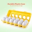 12 Matching Eggs Educational Color & Shape Recognition Sorter Puzzle Skills Study Toys
