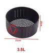 Universal Air Fryer Replacement Basket Dishwasher Safe 3.5L