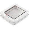 Large Cat Door (Outer Size 9.9inch x 9.2inch) for Cats and Doggie with Circumference less than 23 inch, Suitable for Window and Wall