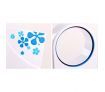 Fashion Style Lovely Mini USB Bladeless Fan for Students and Children Blue