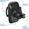 Electronics Car Phone Mount Holder Universal Phone Car Air Vent Mount Holder Cradle Compatible for iPhone 12 11 Pro Max XS XS XR X 8+ 7+ SE 6s 6+ 5s 4 Samsung Galaxy S4-S10 LG Nexus Nokia