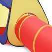 Kids Play Tent with Tunnel Set Children Teepee Tent Play House with Play Crawl Tunnel