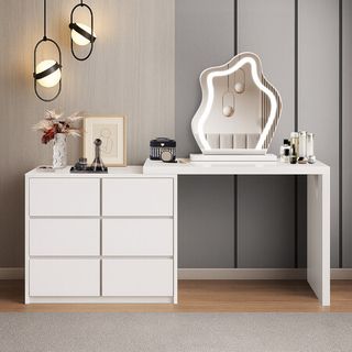 dressing table gold coast Amazon.com: Convenience Concepts Gold Coast Mirrored Desk 42"