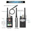 K88 Bug Detector, Hidden Device Detector, Hidden Camera detectors, Anti Spy RF Detector, Camera Finder for Wireless Audio Bug Camera Detector Finder
