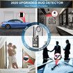 K88 Bug Detector, Hidden Device Detector, Hidden Camera detectors, Anti Spy RF Detector, Camera Finder for Wireless Audio Bug Camera Detector Finder