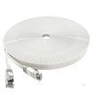 Cat6 8M Ethernet Cable White Flat Internet Network Lan patch cords Rj45 Connectors for Router