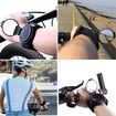 360-degree rotating mountain bike convex mirror, road bike bicycle wrist strap rearview mirror, adjustable bicycle wide-angle rearview safety mirror, cycling accessory mirror