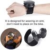 360-degree rotating mountain bike convex mirror, road bike bicycle wrist strap rearview mirror, adjustable bicycle wide-angle rearview safety mirror, cycling accessory mirror