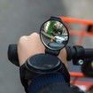 360-degree rotating mountain bike convex mirror, road bike bicycle wrist strap rearview mirror, adjustable bicycle wide-angle rearview safety mirror, cycling accessory mirror
