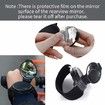 360-degree rotating mountain bike convex mirror, road bike bicycle wrist strap rearview mirror, adjustable bicycle wide-angle rearview safety mirror, cycling accessory mirror