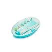 Electric Nail Trimmer for Tiny Newborn Fingernails and Toenails, 6-in-1 Manicure Set with Light, 4 Working Modes (Sky Blue)