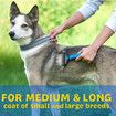 Pet Grooming Comb for Dog and Cat Easy Mats And Tangles Removing