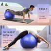 Exercise Ball (65cm) Extra Thick Yoga Ball Chair
