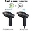 Rechargeable Mini Vacuum Cordless Vacuum Desk Vacuum Cleaner (Black