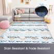 Classic Floor Rugs Carpet Soft Rug Mat Modern Anti-Slip Bedroom Mat 200 x 230CM