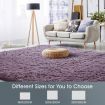 Rectangle Shaggy Rug Shag Rug Floor Fluffy Carpet Soft Mat For Bedroom Living Room