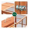 Chicken Coop Run Wood House Cat Dog Bird Enclosure Rabbit Hutch Hen Bunny Duck Cage Foldable