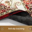 Royal Red Rugs Carpet Floor Rug Traditional Persian Soft Mat 200 X 230CM
