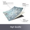 Navy Blue Rug Soft Carpet Floor Rug Allover Traditional Persian Mat 200 X 230CM