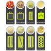 Vegetable Cutter Kitchen Accessories Slicer Fruit Cutter Potato Peeler Carrot Cheese Grater Vegetable Slicer