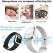 Ultrasound Mosquito Repellent Wristband Anti Mosquito Pest Insect Bugs Repellent Bracelet For Kids Adult co black