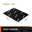 Butyl Sound Deadener Car Deadening Insulation Mat Automotive Proofing Noise Shield Truck Vibration 2.7mm Rubber s 2 Square Meter 10Pcs