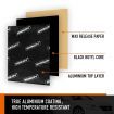 Butyl Sound Deadener Car Deadening Insulation Mat Automotive Proofing Noise Shield Truck Vibration 2.7mm Rubber s 2 Square Meter 10Pcs