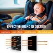 Butyl Sound Deadener Car Deadening Insulation Mat Automotive Proofing Noise Shield Truck Vibration 2.7mm Rubber s 2 Square Meter 10Pcs