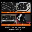 Butyl Sound Deadener Car Deadening Insulation Mat Automotive Proofing Noise Shield Truck Vibration 2.7mm Rubber s 2 Square Meter 10Pcs