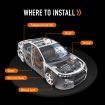 Butyl Sound Deadener Insulation Car Deadening Mat Automotive Proofing Noise Shield Truck Vibration 2.7mm Rubber 4SQM 20Pcs