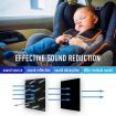 Butyl Sound Deadener Car Deadening Mat Automotive Insulation Noise Proofing Shield 2.2mm Rubber 4 Square Meter 50x800cm
