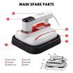 Portable Heat Press Machine 18x20cm for T-shirts Digital Heat Transfer Ironing Printing