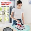 Portable Heat Press Machine 18x20cm for T-shirts Digital Heat Transfer Ironing Printing