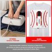 Heat Press Machine 5IN1 Portable Digital Heat Transfer 25x25cm for T-shirts Mug Cap