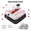 Heat Press Machine 5IN1 Portable Digital Heat Transfer 25x25cm for T-shirts Mug Cap