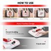 Heat Press Machine 5IN1 Portable Digital Heat Transfer 25x25cm for T-shirts Mug Cap