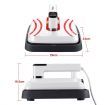 5-in-1 Digital Heat Press Machine 30x25cm Portable Vibration Heat Transfer w/Touch Screen