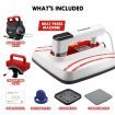 5-in-1 Digital Heat Press Machine 30x25cm Portable Vibration Heat Transfer w/Touch Screen