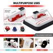 5-in-1 Digital Heat Press Machine 30x25cm Portable Vibration Heat Transfer w/Touch Screen