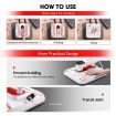 5-in-1 Digital Heat Press Machine 30x25cm Portable Vibration Heat Transfer w/Touch Screen