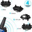 Dog Training Collar with Beep, Vibration, Shock and Light Training Modes, Rechargeable Dog Shock Collar with Long Remote Range, Waterproof