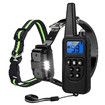 Dog Training Collar with Beep, Vibration, Shock and Light Training Modes, Rechargeable Dog Shock Collar with Long Remote Range, Waterproof