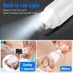 Dog Nail Grinder with LED Light - Upgraded 2-Speed Electric Pet Nail Trimmer Powerful Painless Paws Grooming & Smoothing for Small Medium Large Dogs & Cats