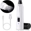 Dog Nail Grinder with LED Light - Upgraded 2-Speed Electric Pet Nail Trimmer Powerful Painless Paws Grooming & Smoothing for Small Medium Large Dogs & Cats